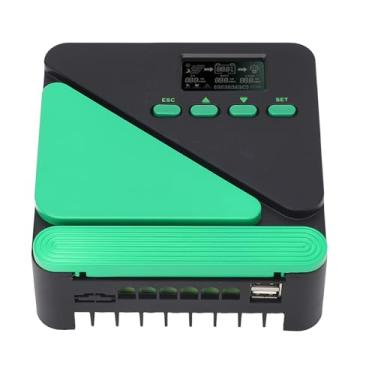 Imagem de Controlador de Carga Solar MPPT 12V 24V, Controlador Solar MPPT 12V 24V Display LCD Regulador Inteligente Bateria Inundada de Gel, Controladores de Energia (10A)