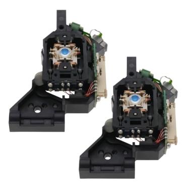 Imagem de ECSiNG 2 peças HOP-141X peça de reposição de lente laser driver de DVD lente de disco de disco captador óptico DVD peça de reparo compatível com Xbox 360 DG-16D2S