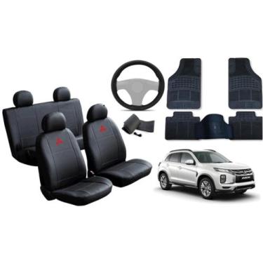 Imagem de Conjunto de Capa ASX 2021 a 2024 + Tapete + Capa de Volante: Seu Carro