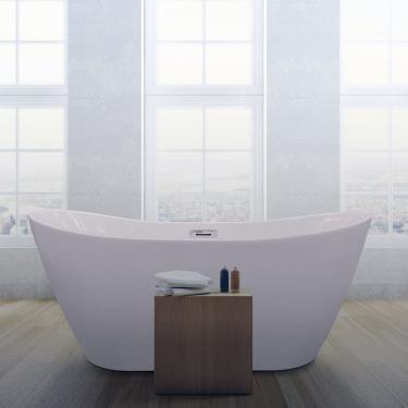 Imagem de Banheira de Imersão Mavie Design Moderno Branco