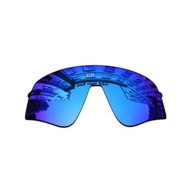 Imagem de Vonxyz Lentes de reposição para óculos de sol Oakley Sutro Lite Sweep OO9465 - Ice MirrorCoat polarizado