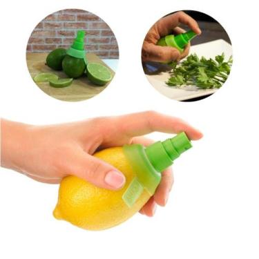 Imagem de Borrifador Em Silicone Limão Spray Cítrico 2 Peças Salada Drink Linha 