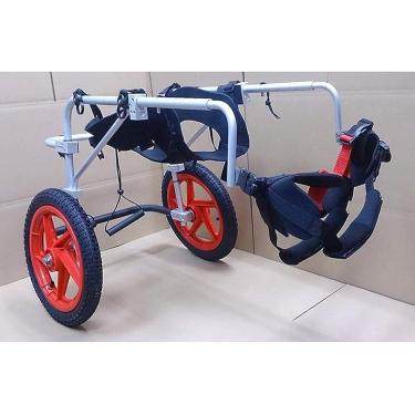 Imagem de Cadeira de rodas para cães grandes para pernas traseiras, rodas de carrinho para animais de estimação Cadeira de rodas para cães grandes, cadeira de rodas ajustável para animais de estimação