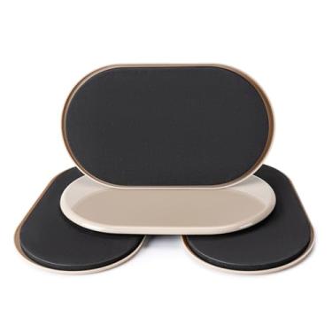 Imagem de Deslizantes de móveis, almofadas deslizantes de móveis para pisos de madeira, protetores de piso de pernas de cadeira, planadores deslizantes redondos reutilizáveis, deslizadores de móveis resistentes