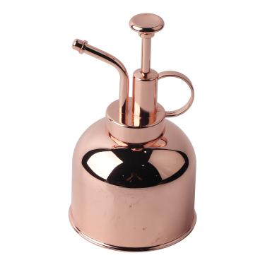 Imagem de Regador de pressão manual Grcfumo, pulverizador portátil de bomba de jardim em ouro rosa, pulverizadores de plantas de interior, acessório elegante de planta de casa para cuidados