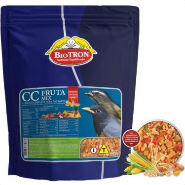 Imagem de Cc Fruta Mix 500g Biotron Alimento Completo Para Aves e Pássaros