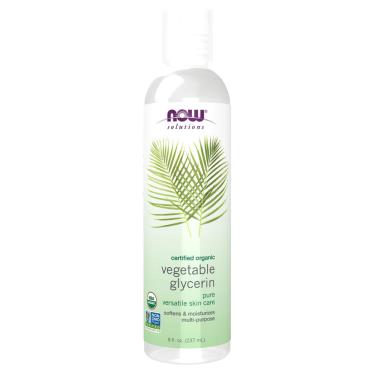 Imagem de Óleo now Solutions Glicerina Vegetal Orgânica 240mL 100% Pura