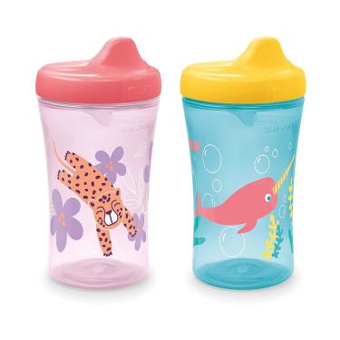 Imagem de Sippy Cup nuk Hide 'n Seek Hard Spout 300 ml para baleias e tigres