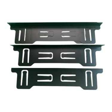 Imagem de Ioensy Conjunto de 4 Protetores de aço Inoxidável para Armários, Preto