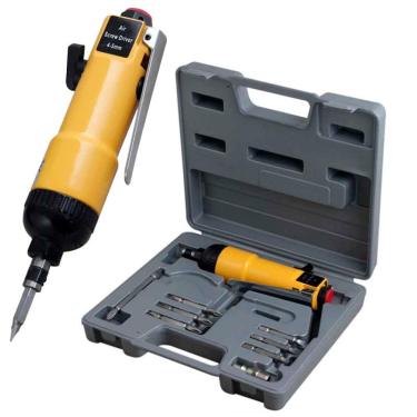 Imagem de Parafusadeira Pneumática de Impacto 1/4 pol Reta c/ Kit 8 Acessórios e Maleta AT-4060K puma