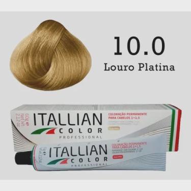 Imagem de Coloração 10.0 Louro Platina 60g Itallian Color
