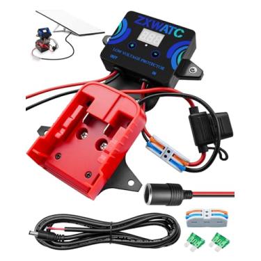 Imagem de ZXWATC Adaptador De Bateria Starlink Mini Atualizado Para Bateria Milwaukee M18 De 18 V, Pacote De Bateria Starlink Mini Com Protetor De Baixa Tensão, Kit De Alimentação Starlink Mini Portátil Peque
