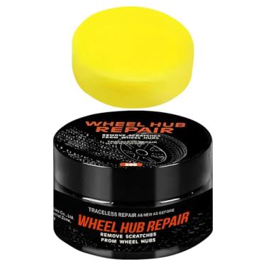 Imagem de Brilho Para Pneus | Restaurador de Brilho com Esponja,Suprimentos Para Detalhamento Automotivo Para Veículos Motos E Frotas Com Renovação De Acabamento Preto