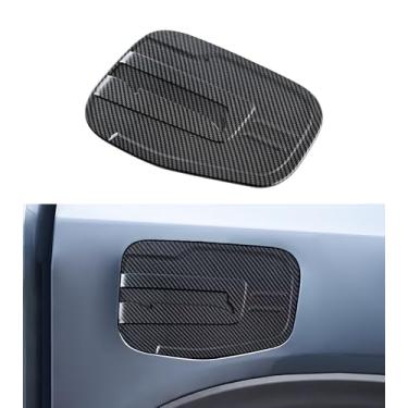 Imagem de Ushilife Tampa protetora de tanque de combustível de gás compatível com Ford Ranger XL XLT Lariat Raptor 2024 2025 caminhonete, tampa de óleo, tampa de gás, adesivo, decoração, acessórios externos