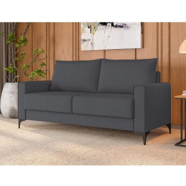 Imagem de Estofado 3 Lugares Paradiso Tamanho 180 Cm Grafite