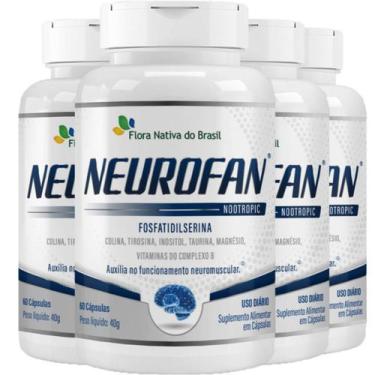 Imagem de Neurofan Fosfatidilserina 4 X 60 Cápsulas - Flora Nativa, A