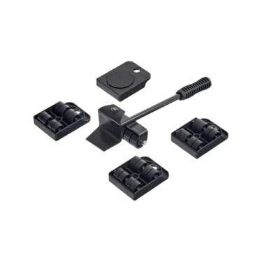 Imagem de Kit Levantador e Deslizadores para Móveis com Rodinhas – Suporta até 200kg, Ideal para Limpeza e Mudança de Móveis Pesados