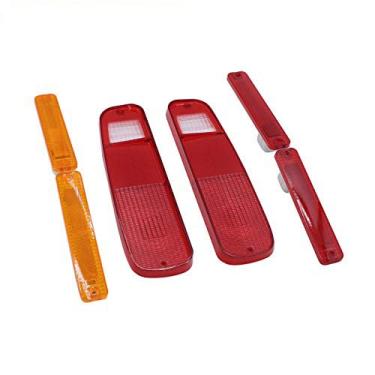 Imagem de GSKMOTOR Kit de luz traseira e para-lama lateral de 6 peças para Ford F-150 F150 F250 1973-1979 Caminhão Bronco 1978-1979