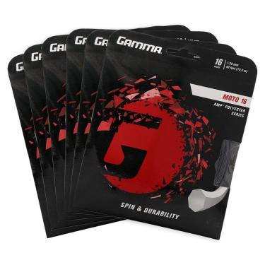Imagem de Corda Gamma Moto 16L 1.29mm Pack com 6 Unidades - Preta