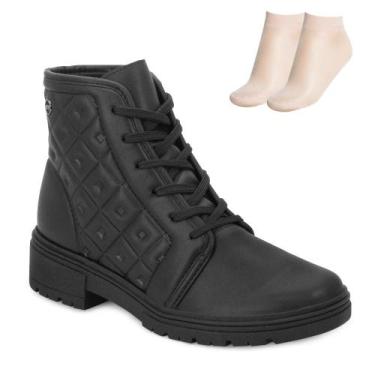 Imagem de Bota Cano Curto Dakota e Meia DA25-DA842, Preto, 35