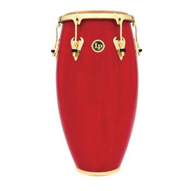 Imagem de Latin Percussion LP Matador 12-1/5.1 cm Tumbadora de madeira - vermelho/dourado