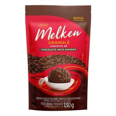 Imagem de Chocolate Granulado Granule Meio Amargo 130g Melken - Harald