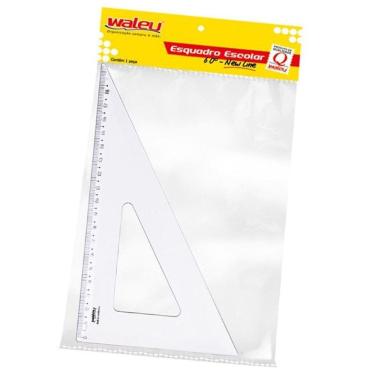 Imagem de Esquadro 60 Graus New Line Cristal - Maxcril