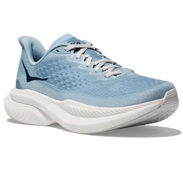 Imagem de HOKA ONE ONE Tênis feminino Mach 6, Chuvisco/branco, 38