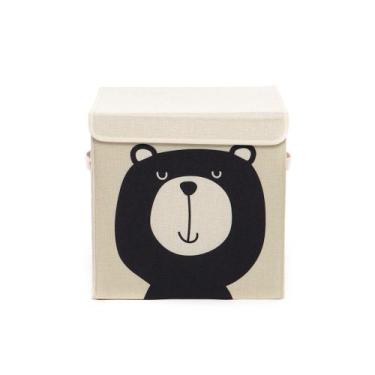 Imagem de Caixa Organizadora Infantil Com Tampa - Urso Teddy - Dolce Home, teddy