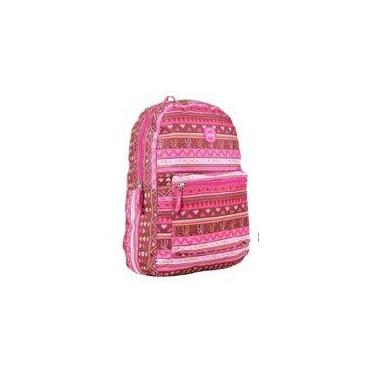 Imagem de Kit escolar Mochila bolsa e estojo bolsinha feminina Clio escola traba