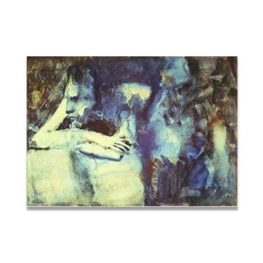 Imagem de Murais Woman Leaning Ahead Diego Rivera – Arte de realismo socialista mexicano, muralista do século 956, coleção clássica do museu de Nova York para decoração de casa 70 x 98 cm