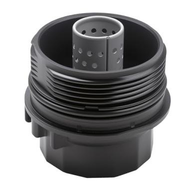 Imagem de Tampa da carcaça do filtro de óleo 1,8L compatível com Toyota Lexus Veículo Corolla 2009-2016, Matrix 2009-2014, Prius 2010-2017, Plug-In 2013-2015, V 2012-2018 Substituição # 15620-37010, 1910, 1912