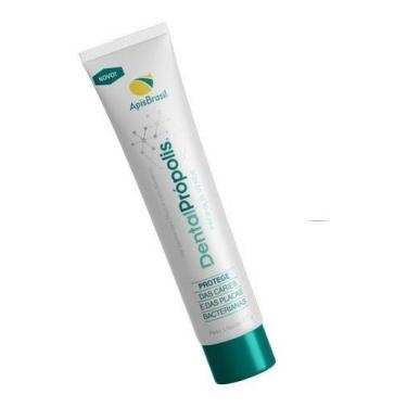 Imagem de Creme Dental Gel Extrato De Própolis Verde 80g Apis Brasil