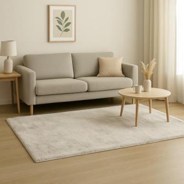 Imagem de Tapete Esplendor Antiderrapante 100% Poliéster 140x200cm Jolitex - Esplendor Cinza