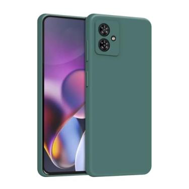 Imagem de Capa Capinha Case Para Motorola G55 Silicone Forro Aveludado Proteção Premium (VERDE MILITAR)