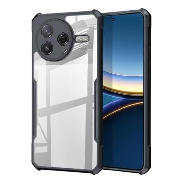 Imagem de Ltezixal Capa compatível com Xiaomi Poco F7 Pro/Redmi K80, [à prova de droa] [à prova de suor] [à prova de impressões digitais] Capa protetora para celular à prova de choque serve para Xiaomi Poco F7