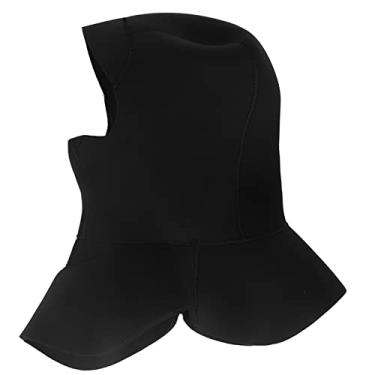 Imagem de Mergulho Capuz Neoprene 5mm Chapéu Wetsuit Térmico Proteção Solar Stretchy Secagem Rápida para Homens Mulheres Natação Mergulho Surf (L/xl)