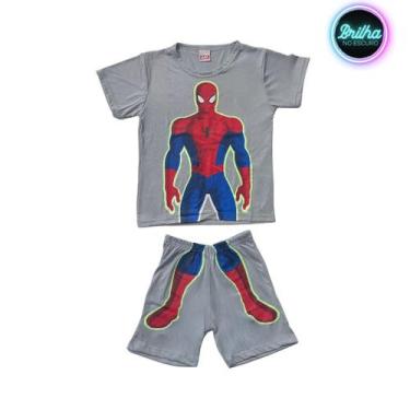 Imagem de Conjunto Pijama Brilha no Escuro Personagens Menino Infantil Mickey Ho