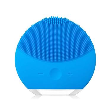 Imagem de Esponja Elétrica Massageadora para Limpeza Facial e de Pele - Forclean - Azul
