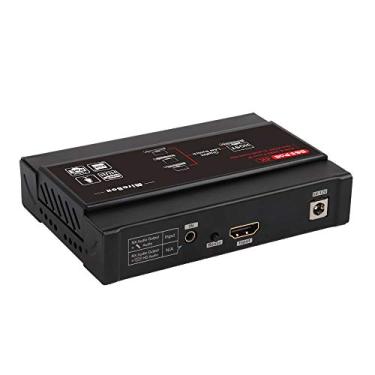 Imagem de Basicolor Extensor KVM USB HDMI 4K sobre cabo Cat5e/Cat6 de até 100 m, A/V sem perdas 4K sem atraso com porta USB 2.04 (SOMENTE RX)..