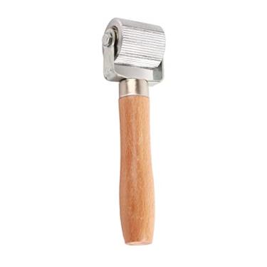 Imagem de Estink Rollo de Reparo de Reparo de Remendo de Pneu Roller de Rolos de Punção Rolo de Rolamento de Esferas Com Alça de Madeira para Reparo de Tubo e Pneu Interno (Tamanho grande)