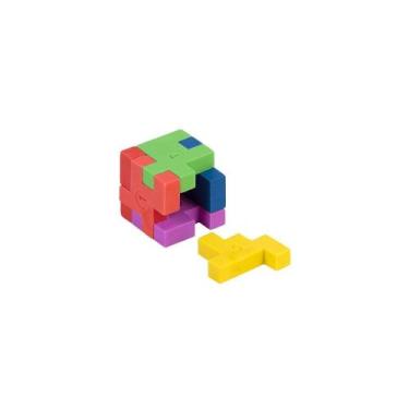 Imagem de Borracha Tetris Cubo 6 em 1 - 1 unidade - BRW Suprimentos