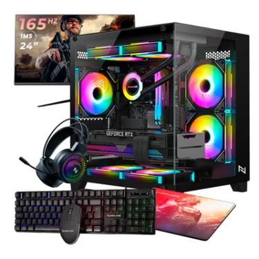 Imagem de PC Gamer Completo Ryzen 5 5600gt, 16gb 3200mhz, (radeon Vega 7 Integrado), A520m Dx, SSD 480GB M.2, 500w 80 Plus, 3 Fans RGB, Neologic - Nli89022 U Unica Unica
