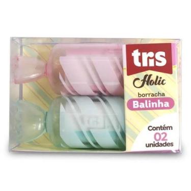 Imagem de Borracha Tris Holic Balinha com 2 Unidades