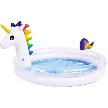 Imagem de Piscina 65L Unicórnio Glitter Ring Poo - Jilong