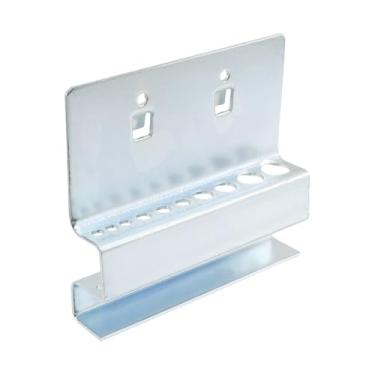 Imagem de Rannb O suporte de chave hexagonal Pegboard serve para quadro de pegboard de 1,9 cm para serviço pesado, organizador de chaves sextavadas, acessórios de metal para oficina de artesanato, escritório e