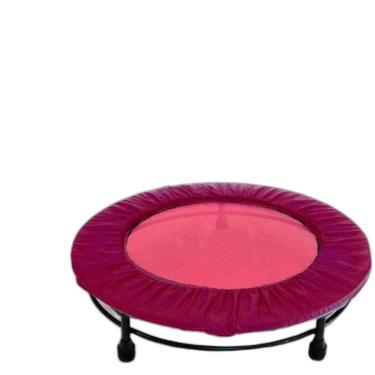 Imagem de Kit Ginástica Rosa -Jump+Colchonete+Caneleira 5 Kg+Capa Rosa