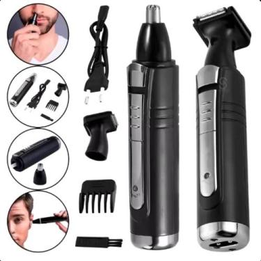 Imagem de Cortador Pelo Nariz Máquina Barba Aparador Kemei-6511 Compacto Alta Ef