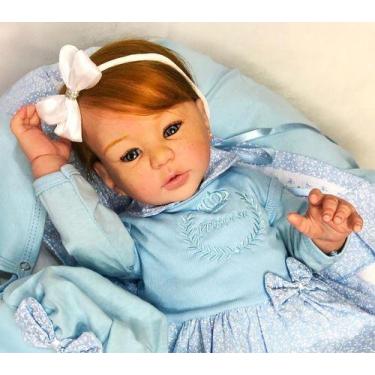 Imagem de Bebê Reborn Menina Ruiva Lindíssima - Ana Dolls
