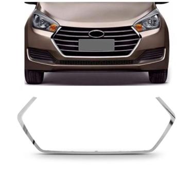 Imagem de Aro Friso Cromado Grade Hb20 2016 2017 2018 2019